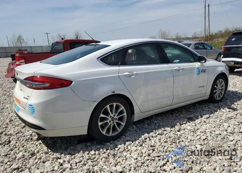 2018 Ford Fusion Se Hybrid z USA, uszkodzony, nr VIN 3FA6P0LUXJR171978